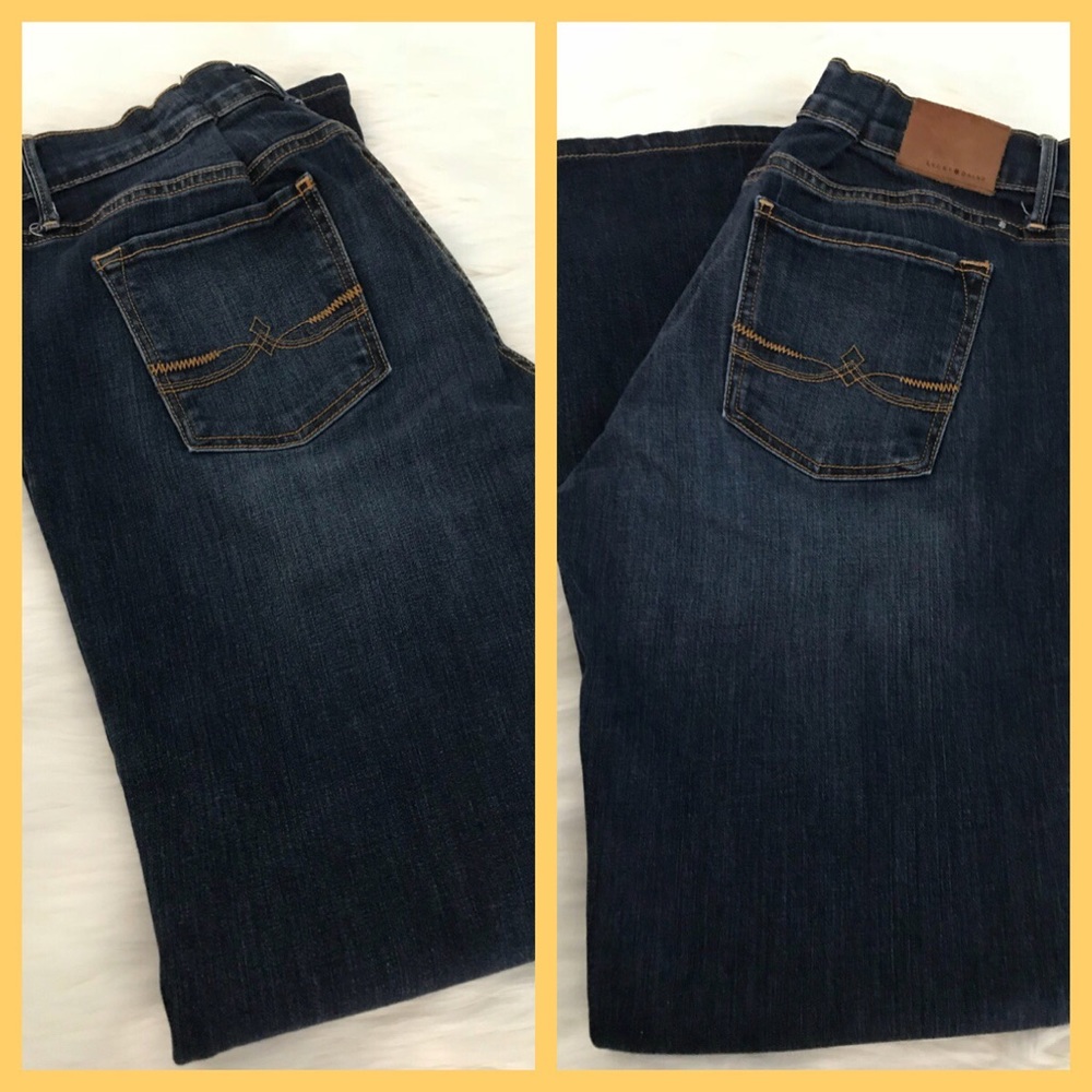 🌷Lucky 🍀 Brand dark wash jeans - Picture 2 of 7